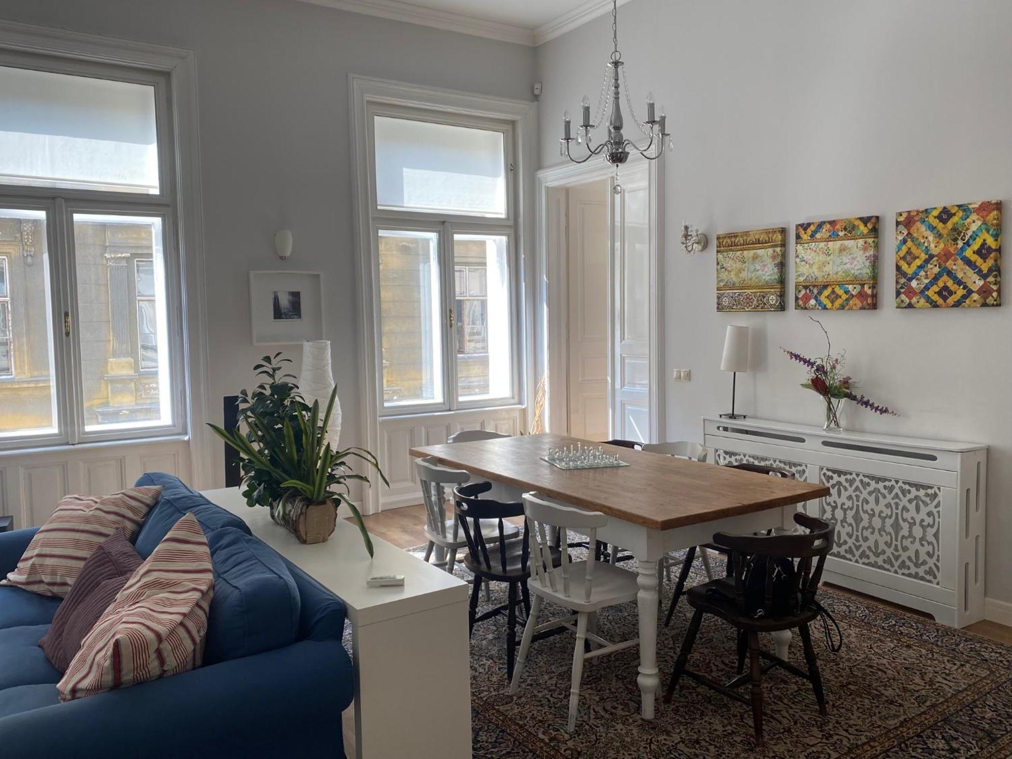 Urban Haven - 3 Beds, 3 Baths, Free Parking, Near Central Market Будапеща Екстериор снимка
